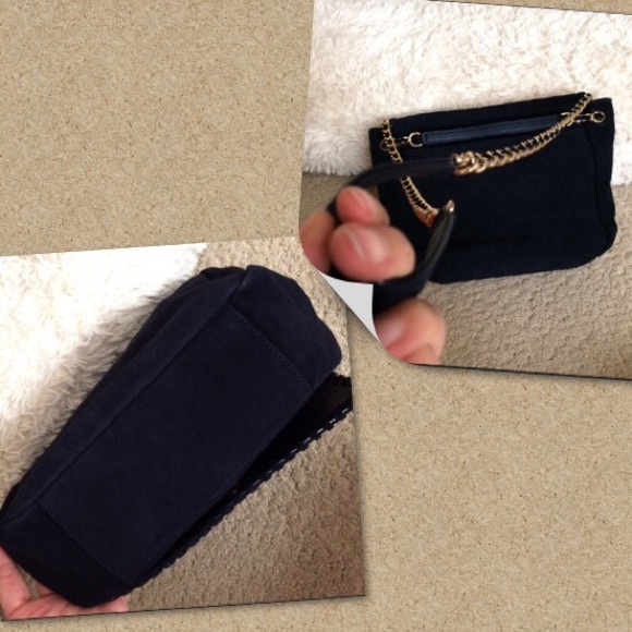 Tory Burch suede shoulder/crossbody bag - Picture 7 of 8